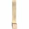 Ekena Millwork Eugene Rough Sawn Timber Gable Bracket, Douglas Fir, 96"W x 40"H x 6"D x 6"F, 10/12 Pitch GBW096X40X0606EUG00RDF - alternate 2